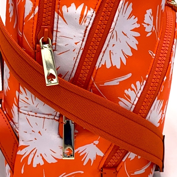 KATE SPADE KARISSA NYLON WILD BLOSSOM MD BACKPACK - Picture 5 of 16